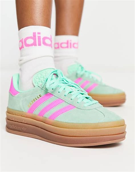 adidas originals women's gazelle bold shoe|adidas originals gazelle bold sneakers.